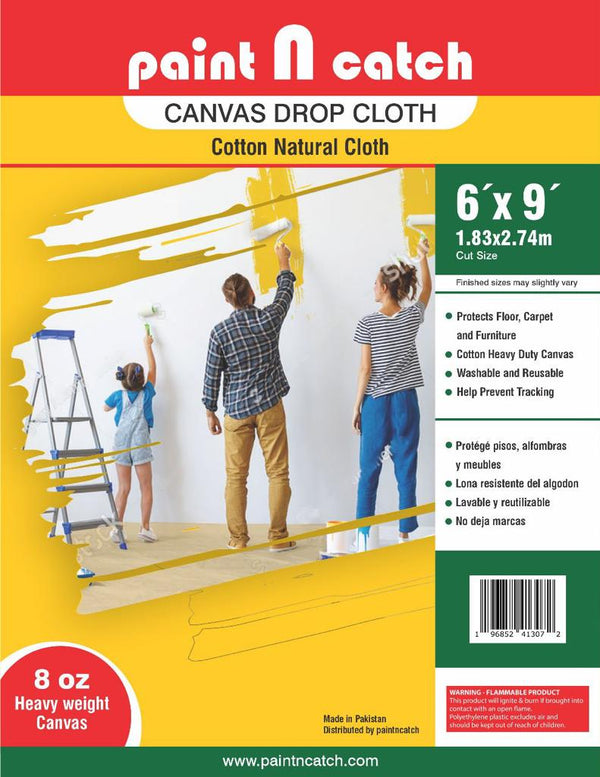  6 x 9 Canvas Drop Cloth Canvas Drop Cloth in USA