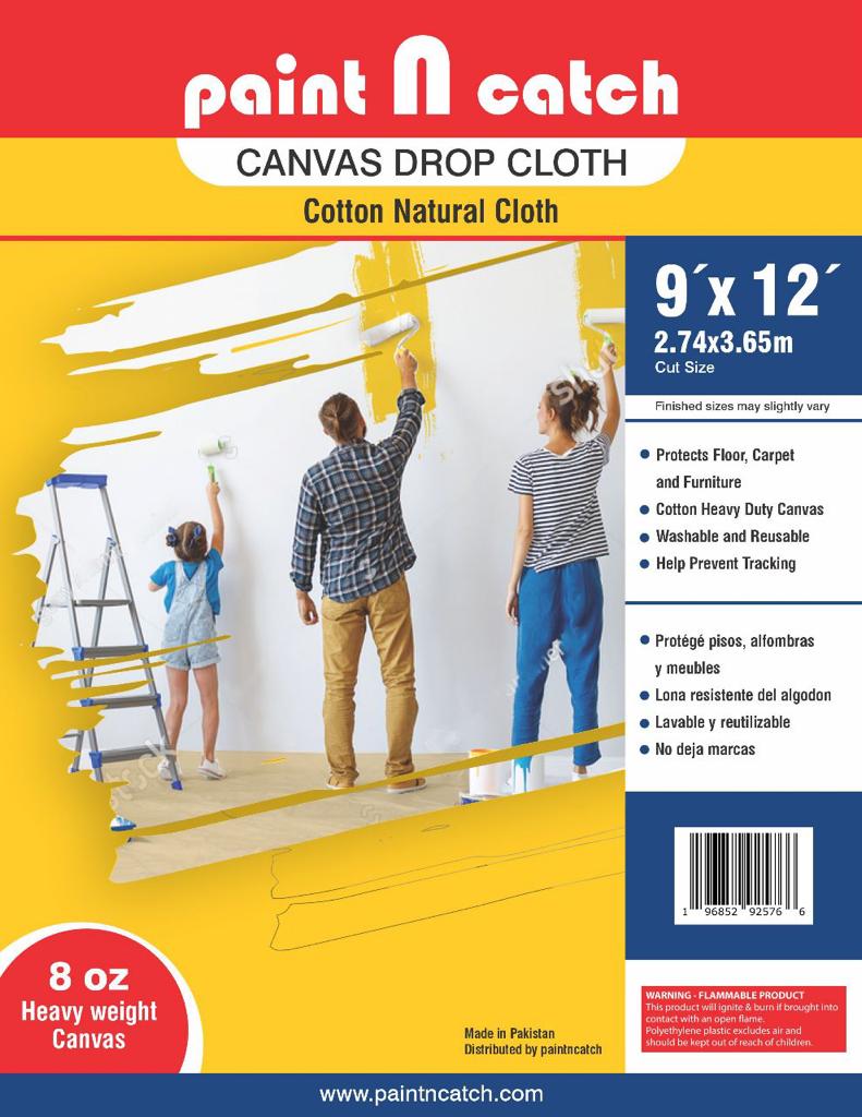 Buy 9 x 12 Canvas Painters Drop Cloth in USA